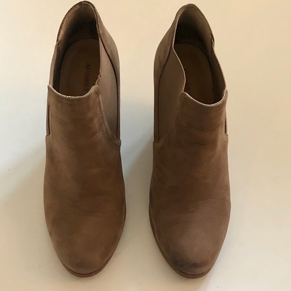 Audrey Brooke Wedge Bootie